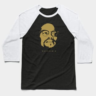 Malcolm X Baseball T-Shirt